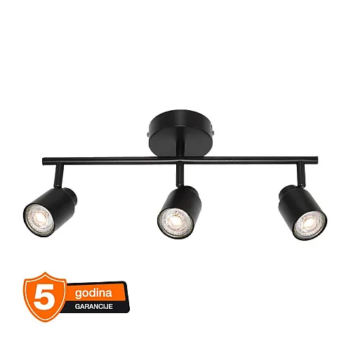 Osram Primal crna spot lampa 3xGU10