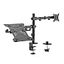 Stoni nosač monitora + laptop nosač 17" do 32" 9kg