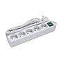 Iskra razvodnik sa 5 mesta 3m 1.5mm2 + prekidač 5S-3MK