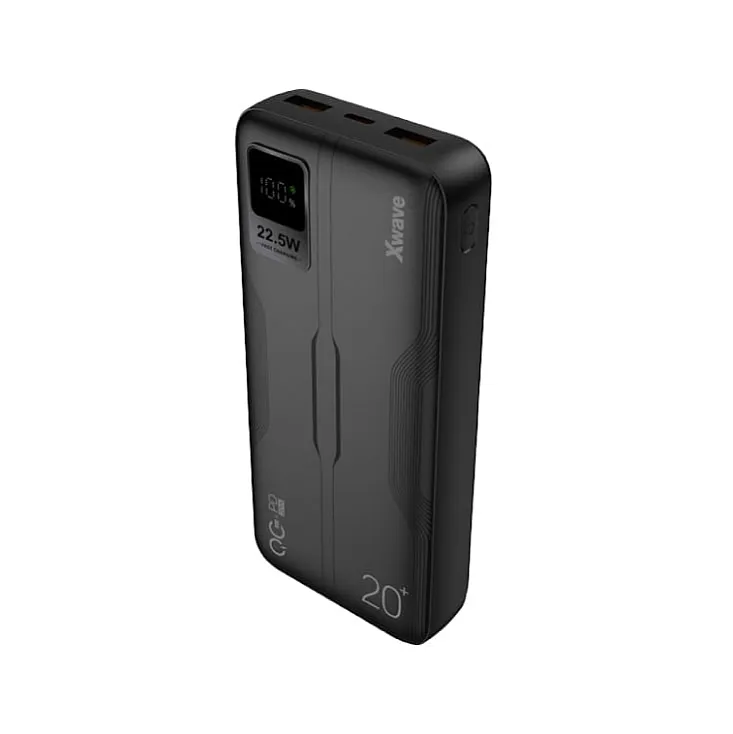 Xwave Power bank eksterna baterija 20000mAh/PD20W+QC3.0 22.5W/3A/2 xUSB/Type-C NT32953