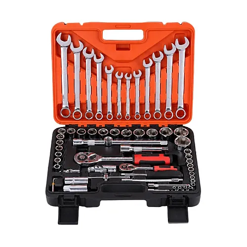 Nexsas set nasadnih ključeva, 61 komad, 1/2" i 1/4" TRO126661