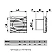 Izduvni ventilator 100mm 550294 SILENT4C/CR