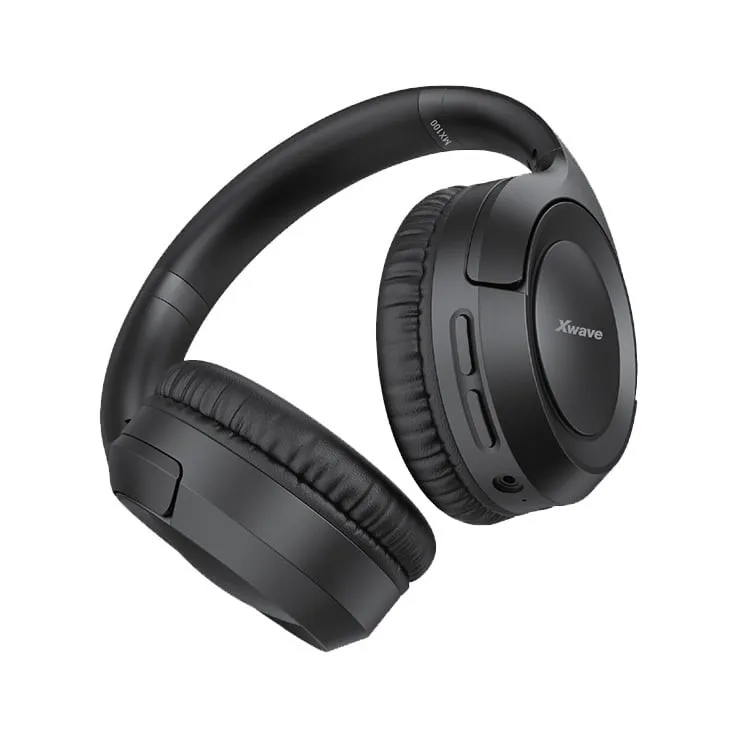 Stereo Bluetooth slušalice sa mikrofonom MX100 crne MX100C