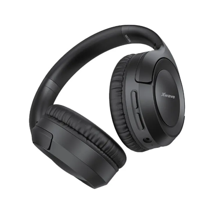 Stereo Bluetooth slušalice sa mikrofonom MX100 crne MX100C