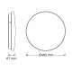 Osram LED plafonjera 48cm 36W 6500K IP20 bela