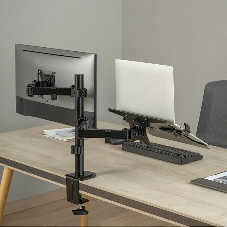 Stoni nosač monitora + laptop nosač 17" do 32" 9kg