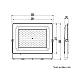 LED reflektor 150W 6500K 12800lm LRF048W-150