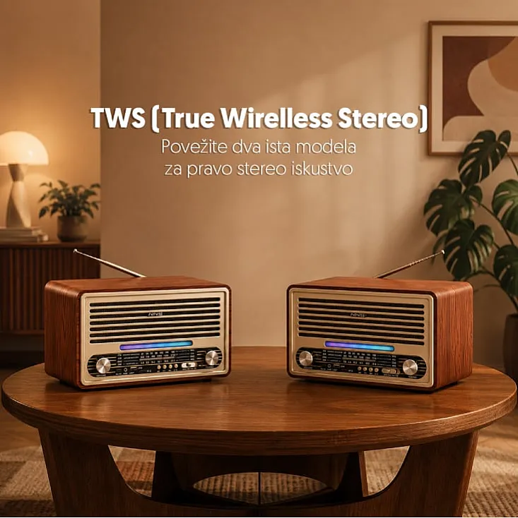 Retro Bluetooth radio 6679BT NS-6679BT