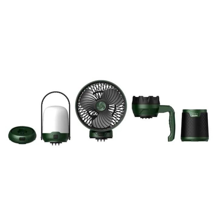 Iskra ERO akumulatorski kamperski set, ventilator+lampe IE-MCS3I1
