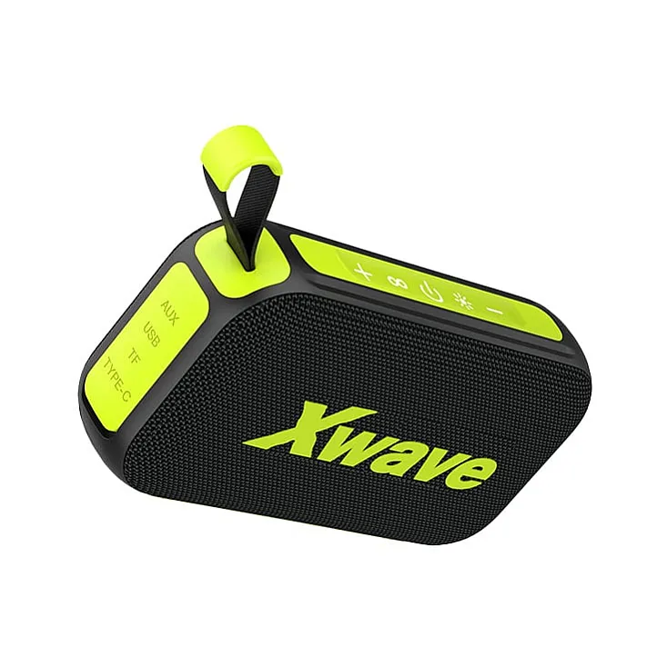 Xwave bluetooth zvučnik v5.3/TWS/16W/USB-C/Aux-Line In/2400mAh (crni) B-Nice-black