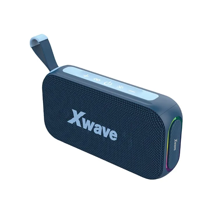 Xwave bluetooth zvučnik v5.3/TWS/16W/USB-C/Aux-Line In/2400mAh (plavi) B-Nice-light/blue