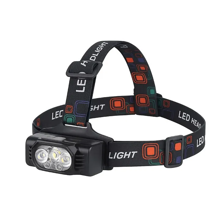 LED naglavna punjiva lampa sa PIR senzorom 700lm 1200mAh