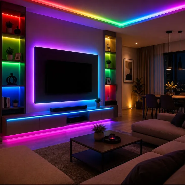 LED traka RGB 12V 60xLED/m 400lm IP20