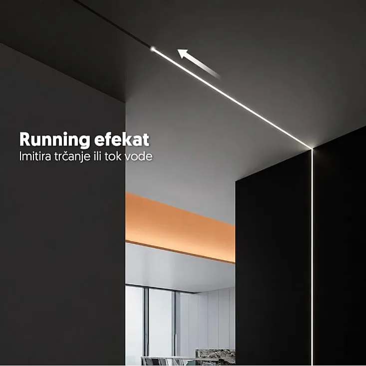 RUNNING LED / trčeća LED traka 120 LED/m 6000K WS16703 IP20 24V