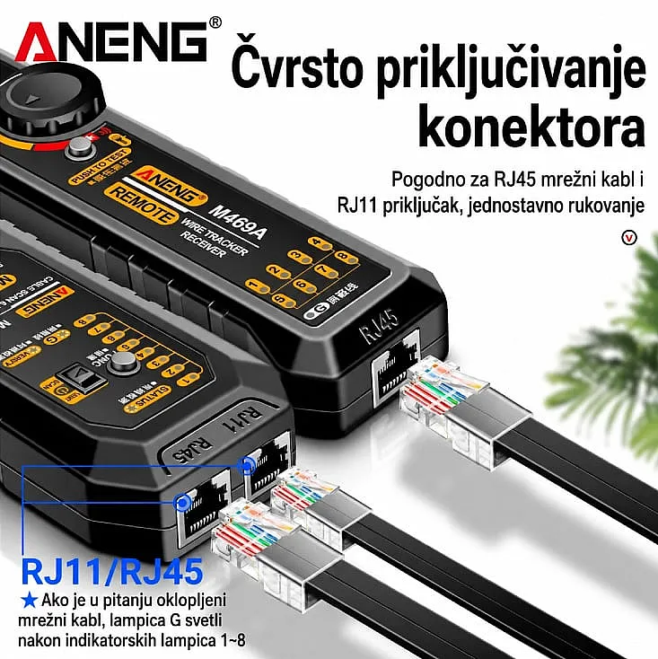 Multifuncionalni LAN tester ANENG M469A