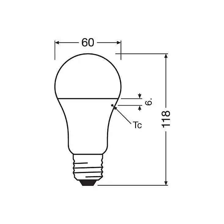 LED sijalica classic A100 od reciklirane plastike, 13W, 3000K, E27 OSRAM