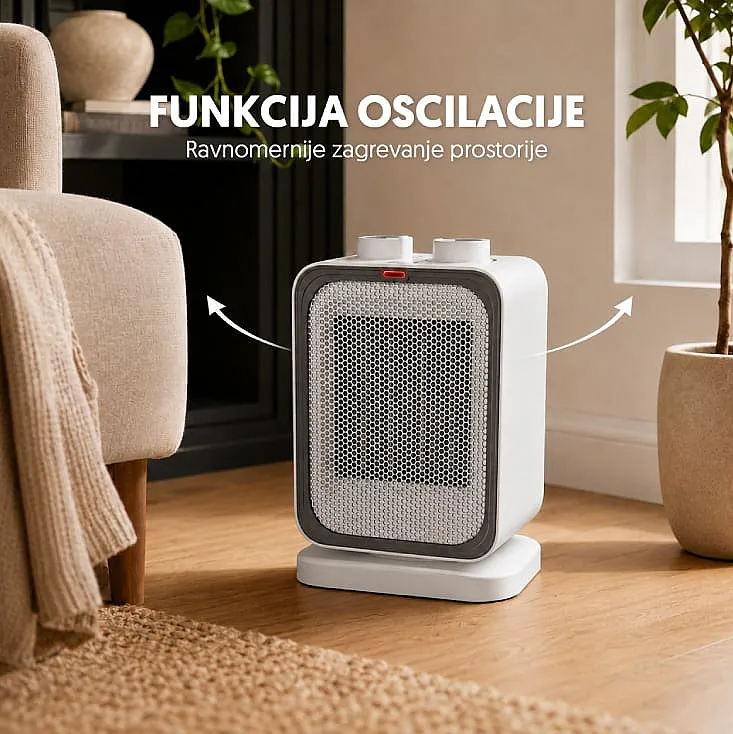 Prosto PTC grejalica sa oscilacijom 2000W