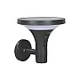 Eurolamp solarna zidna lampa sa senzorom pokreta, 3.8W, 500lm, crna 145-20862