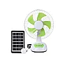 Stoni punjivi ventilator sa solarnim panelom i LED lampom 300-20518