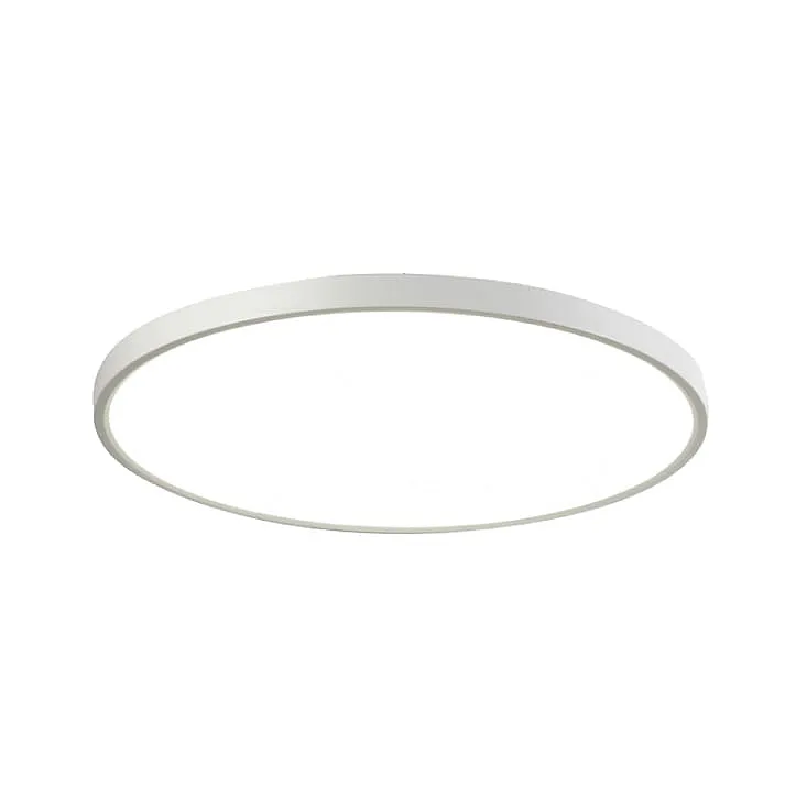 Bela LED plafonjera 18W, promenljiva boja svetla, senzor