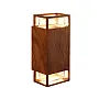 Zidna lampa drvo dezen 2xGU10 IP65