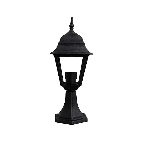 Arte Illumina stubna baštenska svetiljka E27, IP44, crna 154-55113