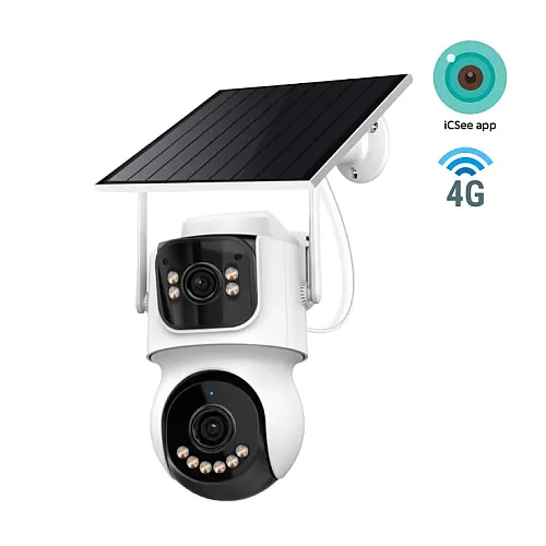 IP Wi-Fi 4G solarna kamera sa dva objektiva, AOV 2x2.0MP WFIP-4094G