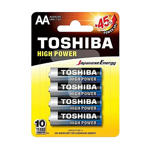 Toshiba alkalna baterija AA 1.5V TOSH-LR06/4BP