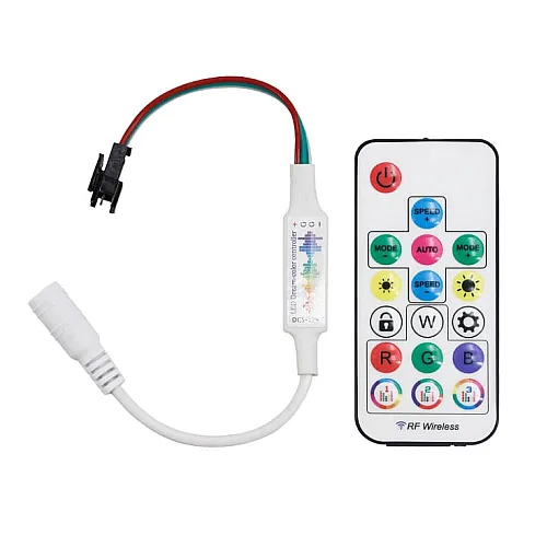 Kontroler za pixel LED trake 5-24V, daljinski KON-MN-PIX/RGBM