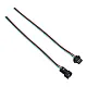 Set priključnih kablova za PIXEL LED trake, 10cm, JST-SM3 (1xM+1xŽ) JST-SM3/set