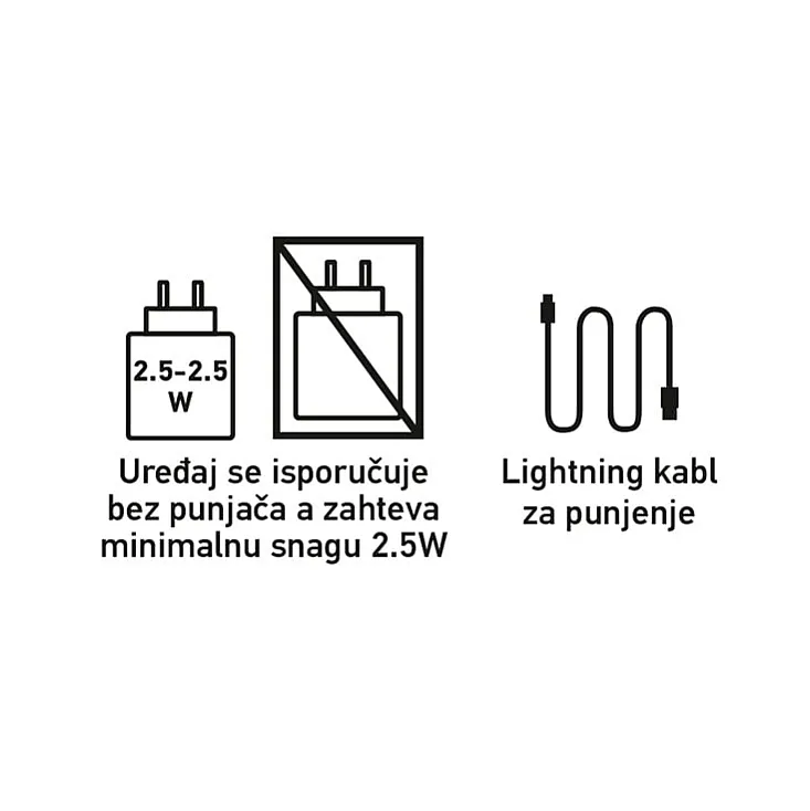 Xwave TWS300 Bluetooth TWS slušalice sa mikrofonom, bele TWS300/WH