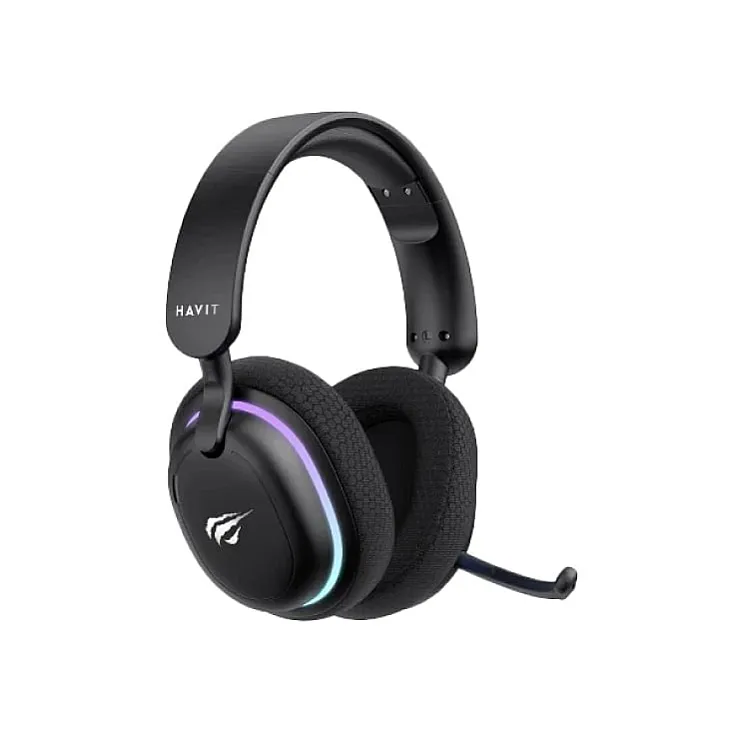 Havit Fuxi-H7 bežične gaming slušalice sa mikrofonom, Bluetooth 5.2, crne Fuxi-H7/B