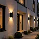 Zidna lampa crna 2xGU10 IP65