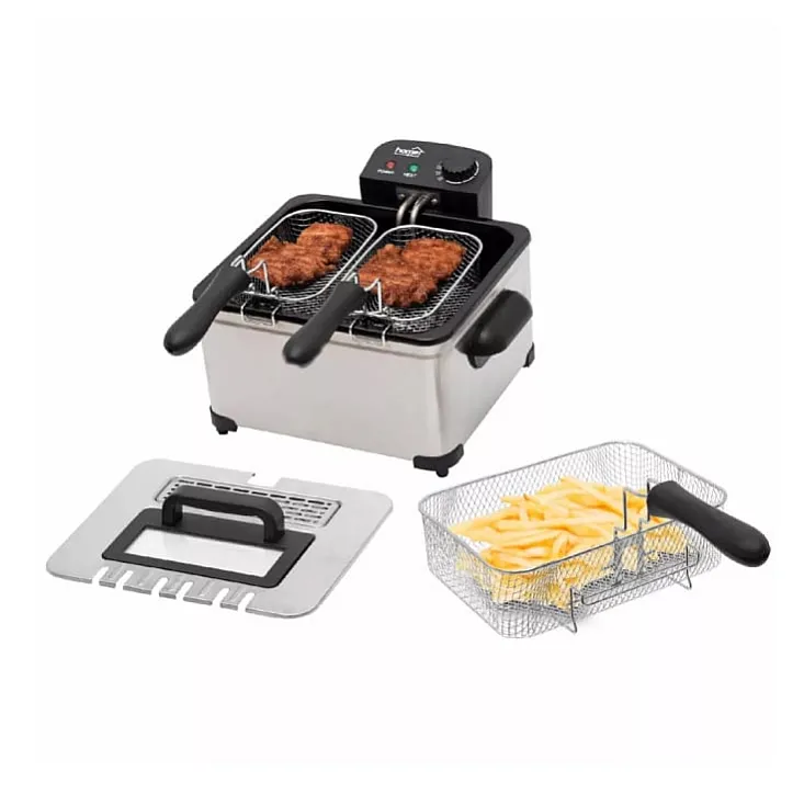 Friteza sa 2 korpe, 5 l, 2000W HGOLS5