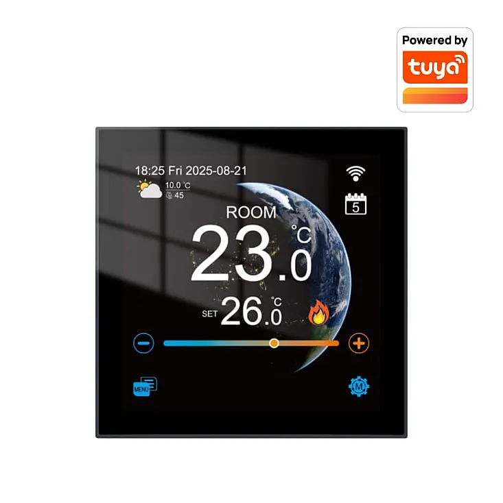 SMART žični ugradni Wi-Fi termostat za podno grejanje DST-600P/WF
