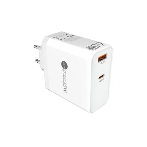 Univerzalni USB brzi punjač 65W USB-C PD+USB-A QC 3.0 USBP379