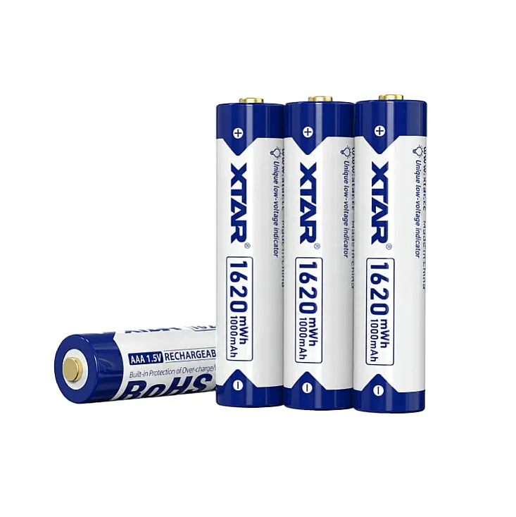 Xtar punjiva litijum jonska baterija AAA 1000mAh 1.5V XTAR-AAA1000