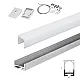 Set B aluminijumski profil za LED trake 1m 27x20 mm LPR-2027/1B-SET