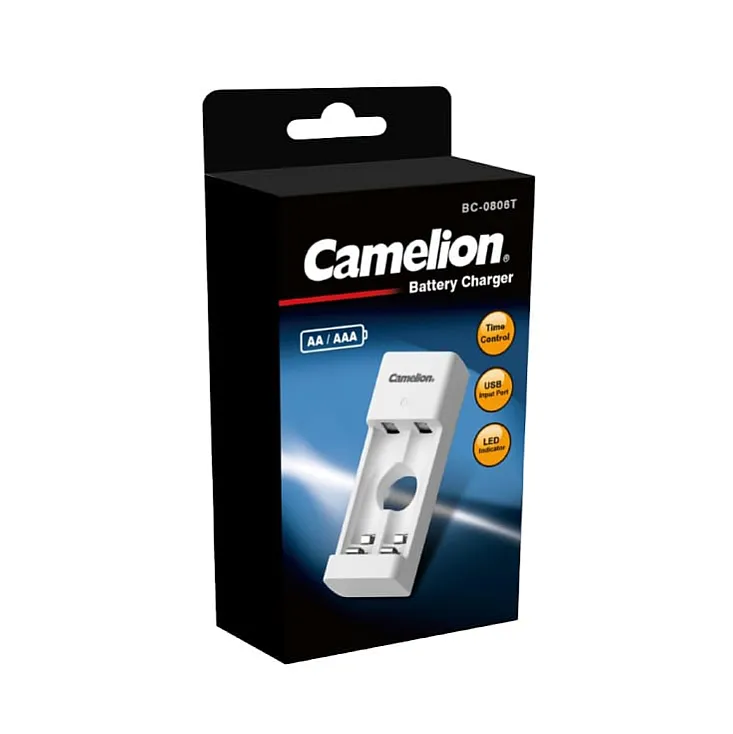 Camelion USB brzi punjač za AA/AAA Ni-MH/Ni-Cd baterije CAM-BC086T