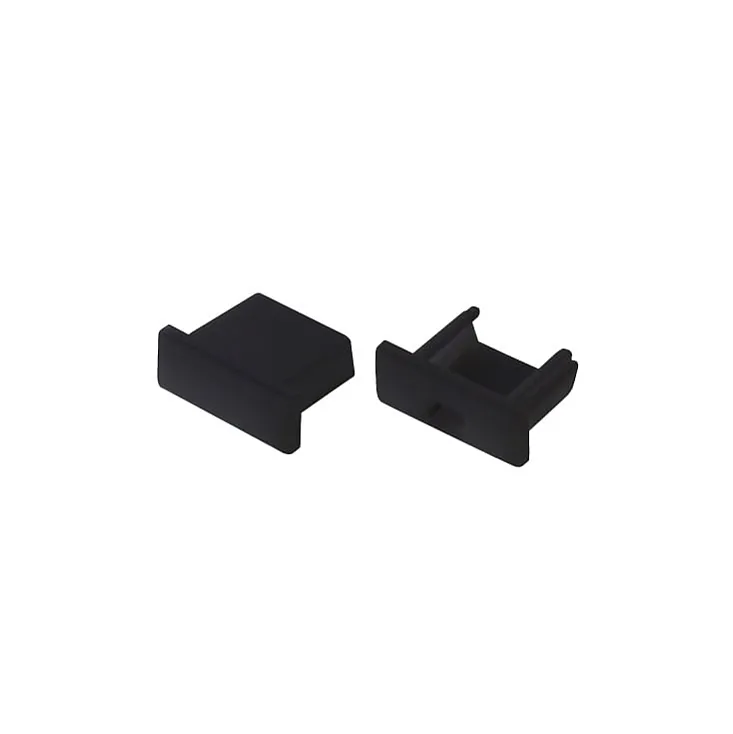 Set aluminijumski profil za LED trake 1m 15x6 mm crni LPR-1506/1-BK-SET