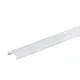 Set aluminijumski profil za LED trake 1m 17.5x7 mm crni LPR-1707/1-BK-SET