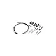 Set B aluminijumski profil za LED trake 1m 27x20 mm LPR-2027/1B-SET