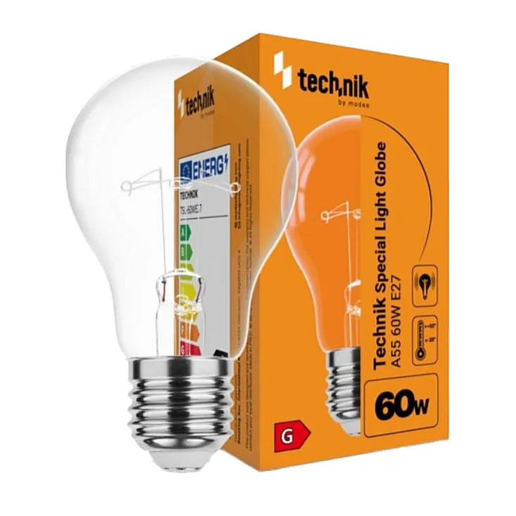 Bistra sijalica sa užarenim vlaknom 60W E27 2700K A55
