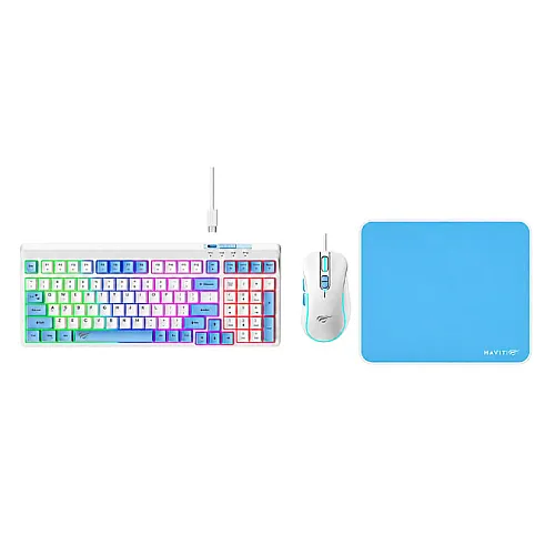 Havit gejming kombo tastatura, miš i podloga KB897CM