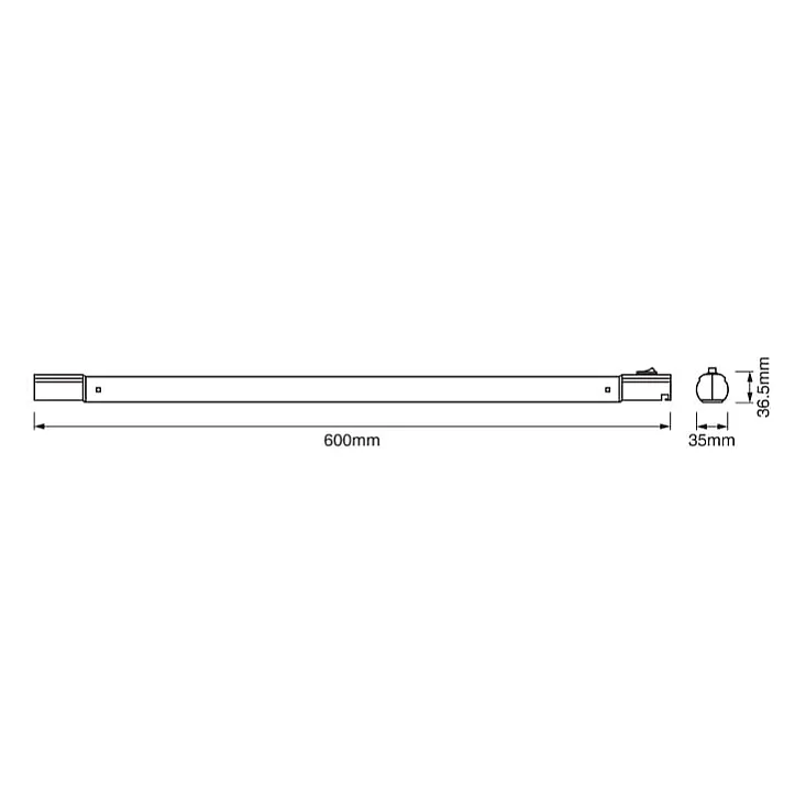 LED nadgradna lampa 8,9W 3000K OSRAM