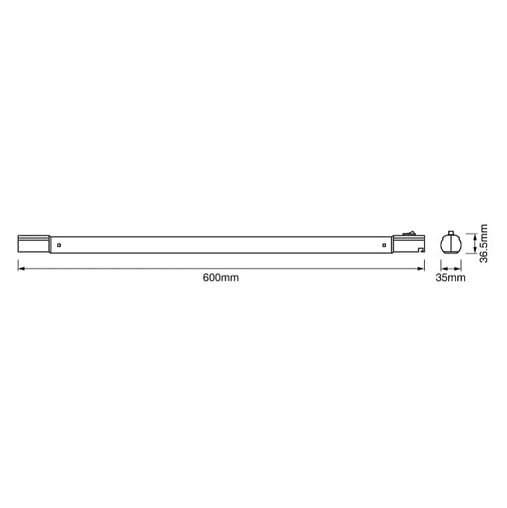 LED nadgradna lampa 8,9W 4000K OSRAM