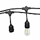 Svetlosni niz sa 20 LED sijalica E27 20 m 2700K IP44