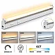 Zidna LED lampa 4W CCT bela