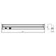 Zidna LED lampa 4W CCT bela