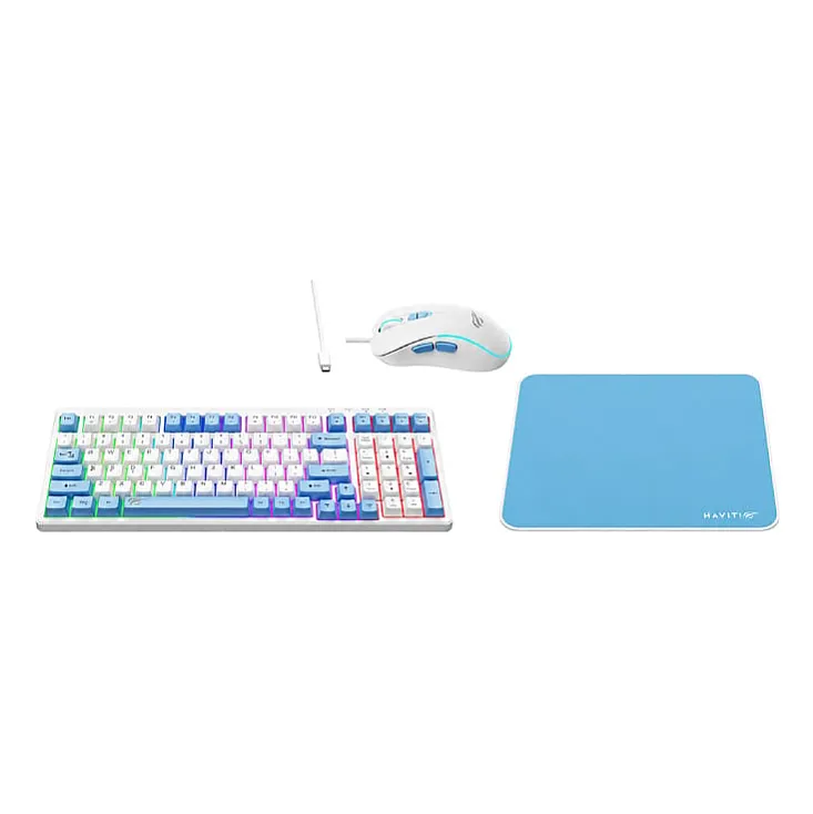 Havit gejming kombo tastatura, miš i podloga KB897CM
